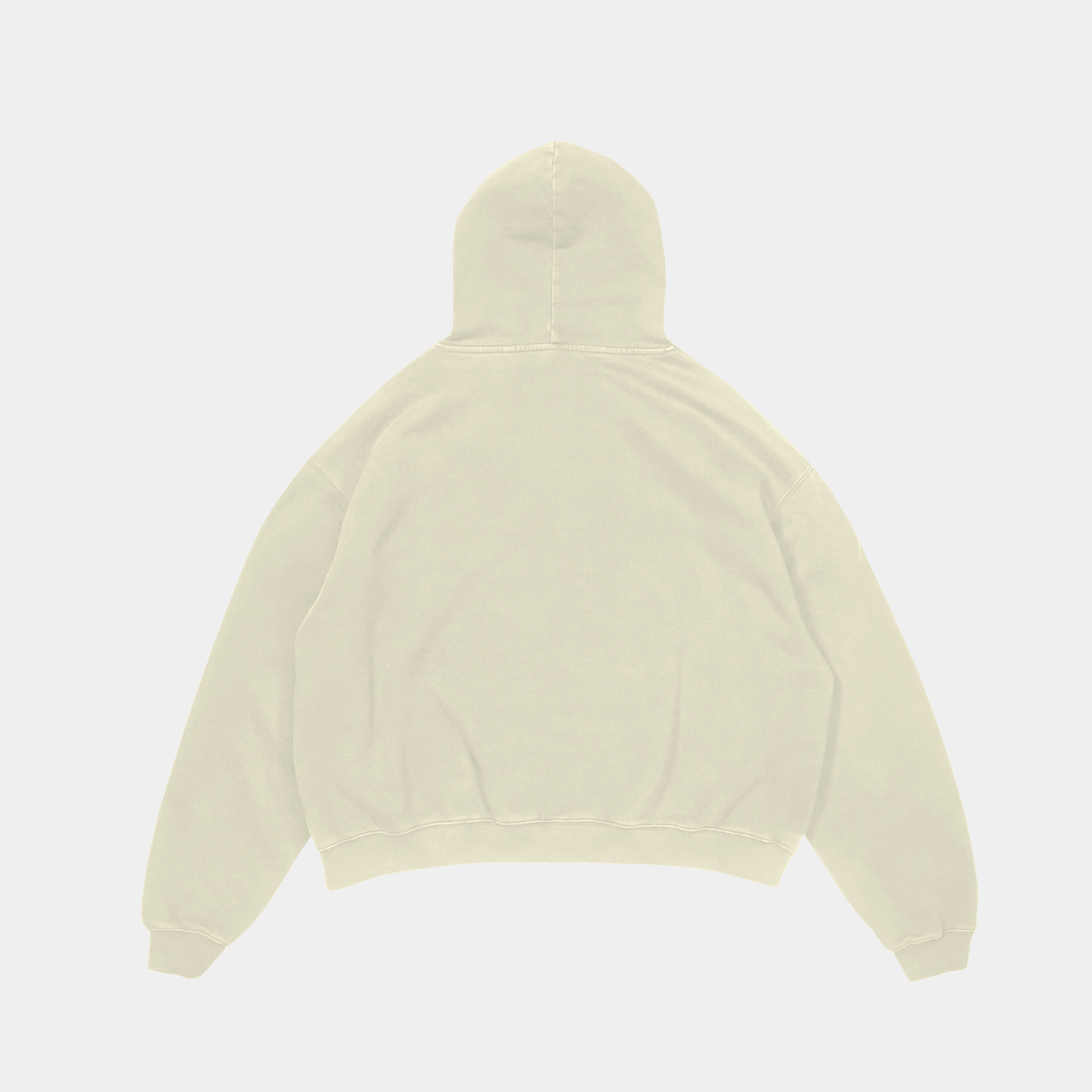 Essentials Oversized, Organic Luxe Fleece Hoodie Sample