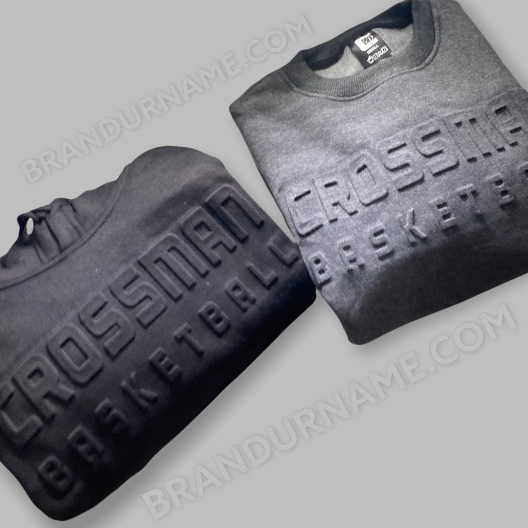Embossing services, get your logo embossed on clothing