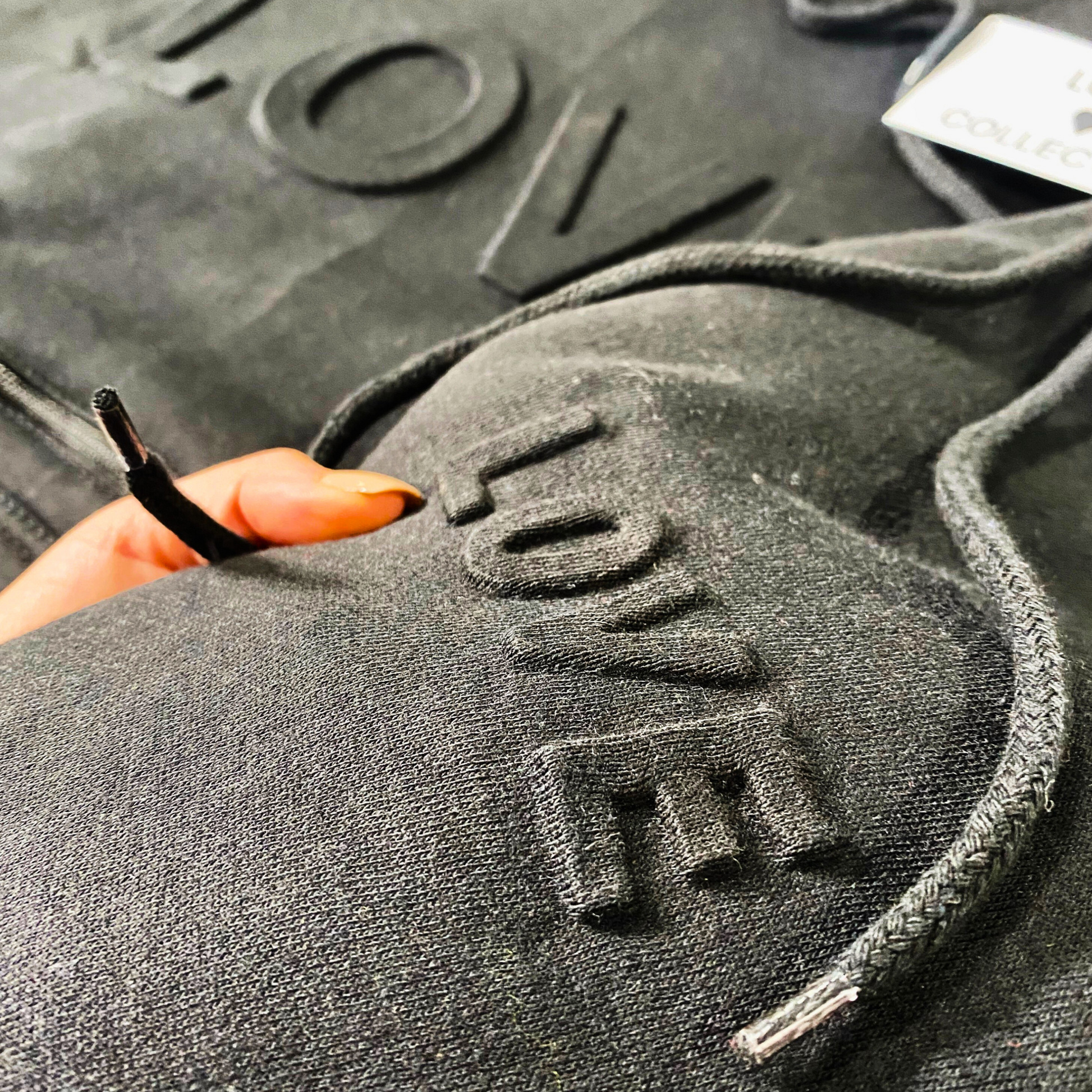 3d Logo printing for apparel hoodies - BRANDURNAME