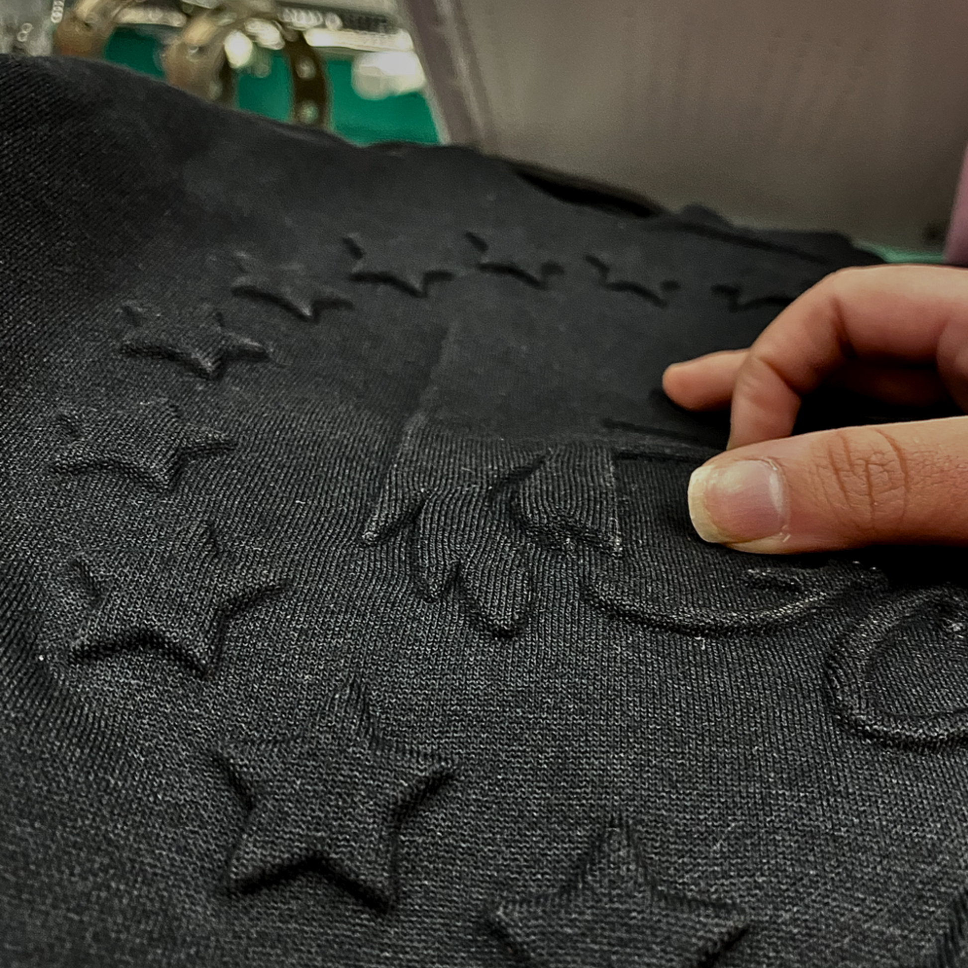 Engraving your logo onto sweatshirts, hoodies, t-shirts and more -BRANDURNAME.COM