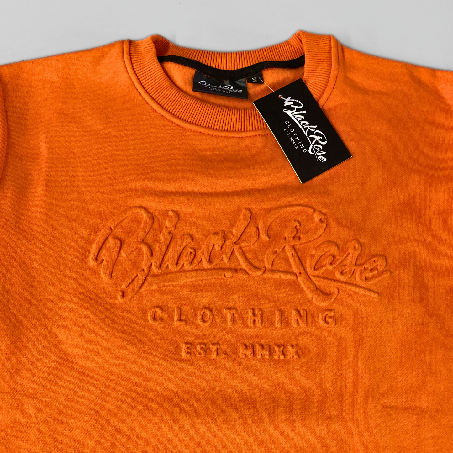 Emboss or deboss your logo on sweatshirts and hoodies - BRANDURNAME.COM