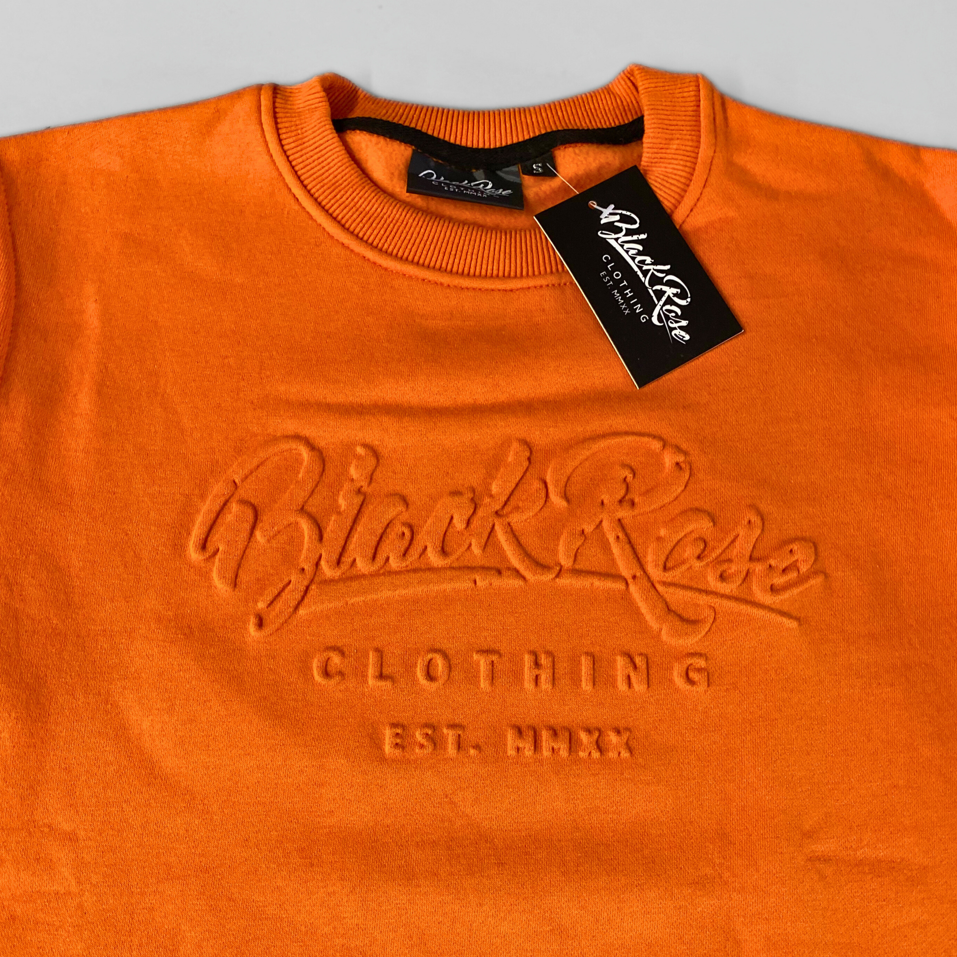 Emboss or deboss your logo on sweatshirts and hoodies - BRANDURNAME.COM