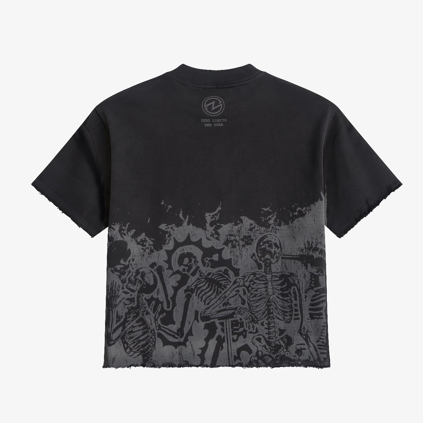 Premium Pre-made Raw Hem Heavy weight/Boxy Tee Sample