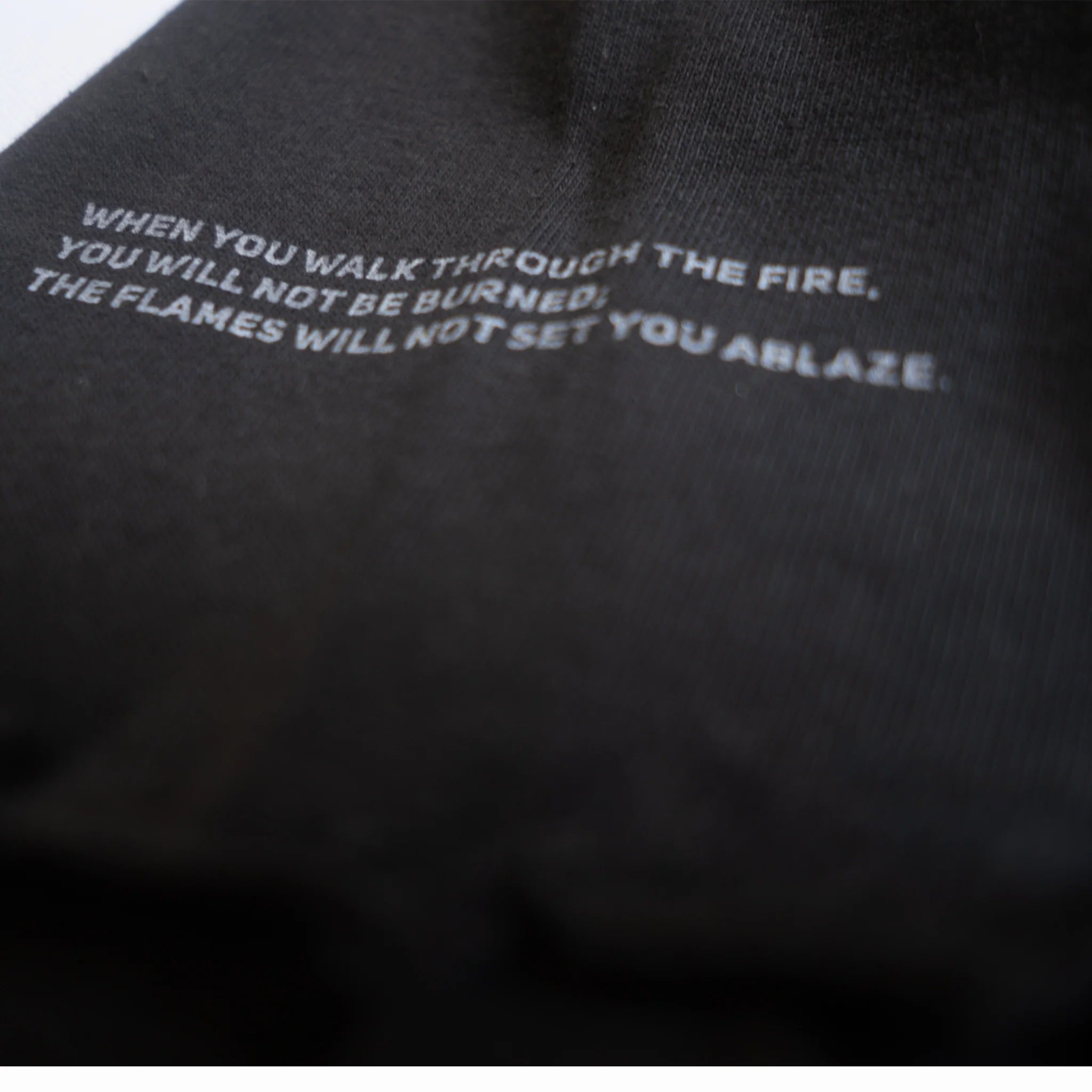 Heavyweight Raw-Hem Boxy T-Shirt Production Sample