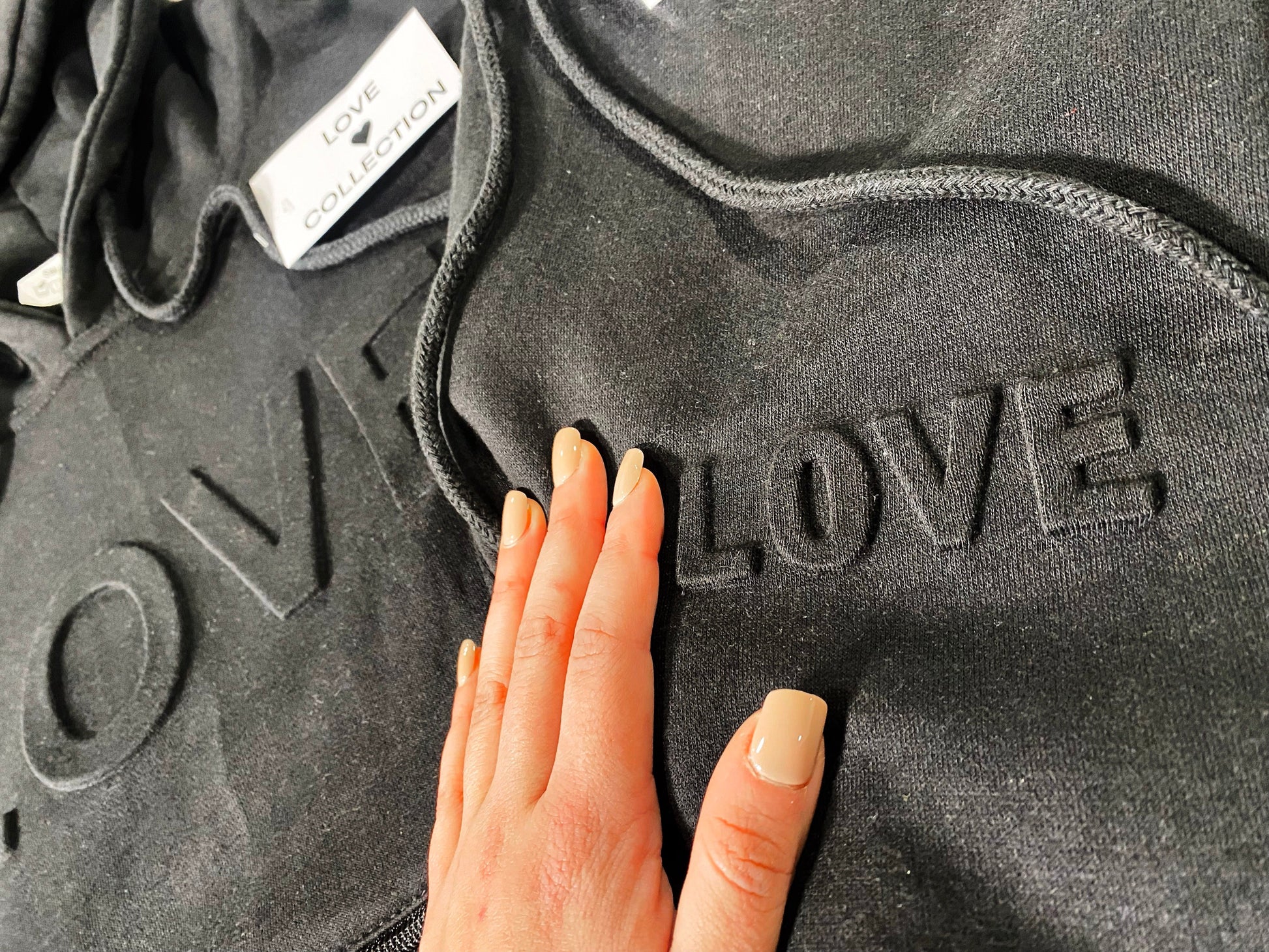 Embossing services, logo embossing on apparel clothing